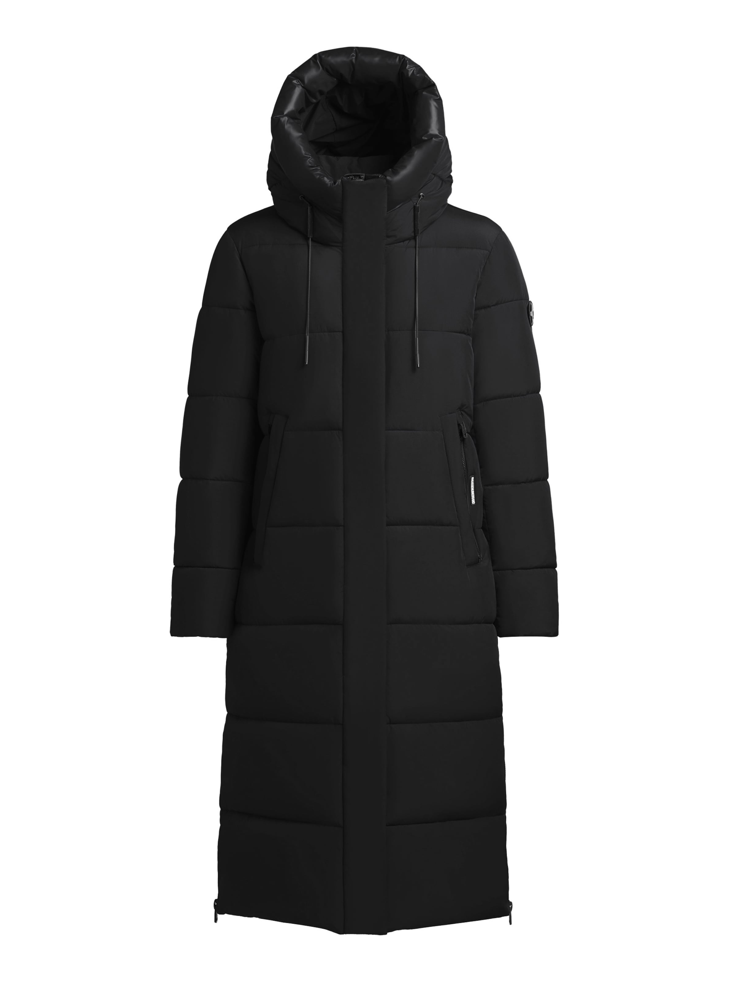 khujo Vinterfrakke 'Velia' i sort: forside