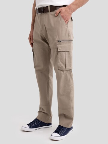 BIG STAR Regular Cargohose 'KELVIN' in Beige