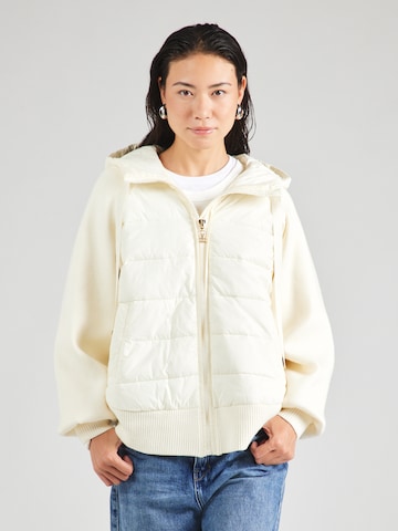 Twinset Between-Season Jacket in White: front
