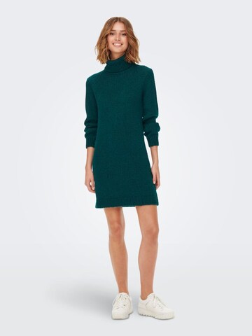 JDY Knitted dress 'Dinea' in Green
