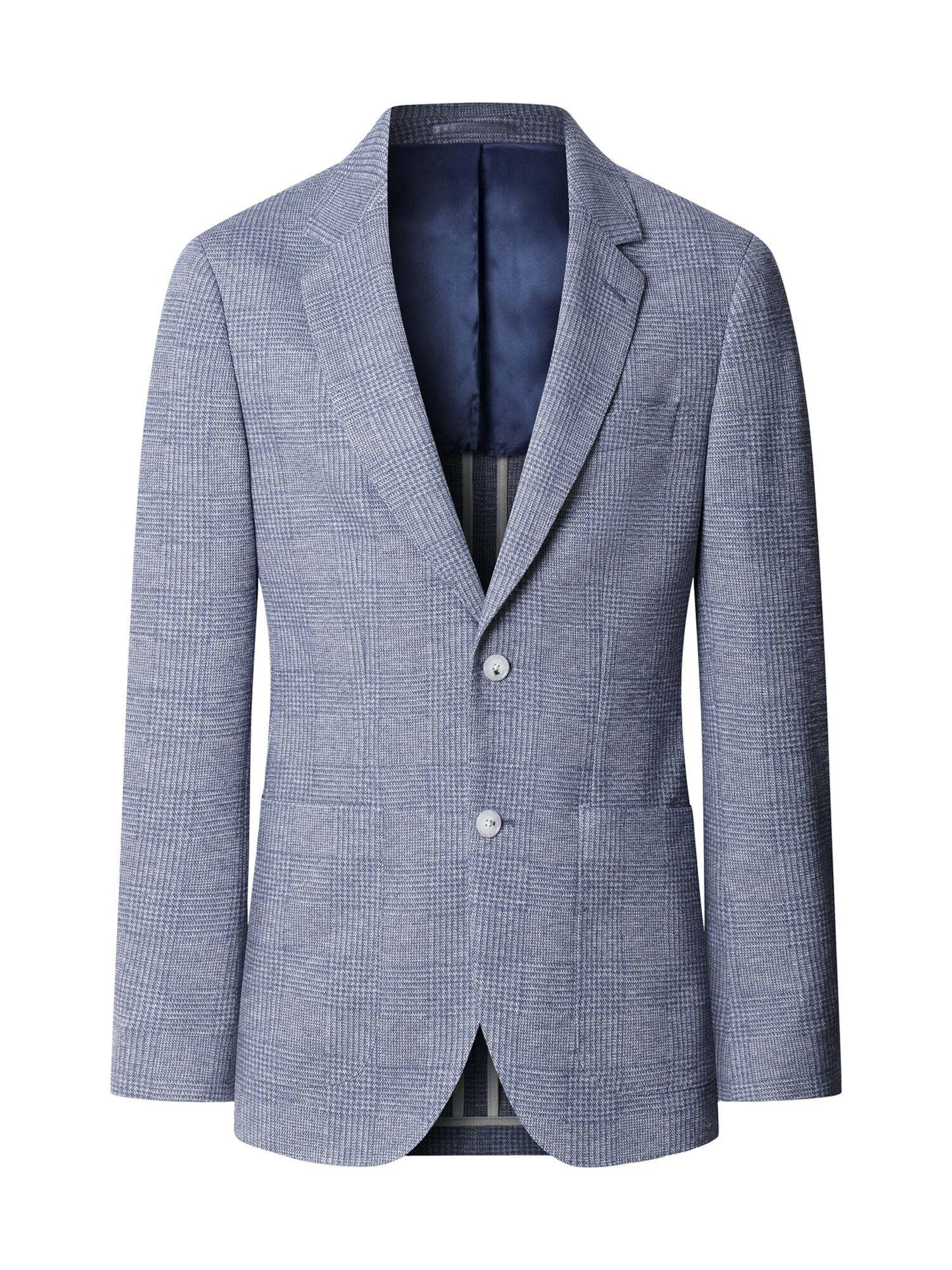 Slim fit Giacca da completo di Hackett London in blu: frontale