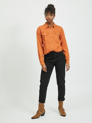 Camicia da donna 'Bista' di VILA in arancione