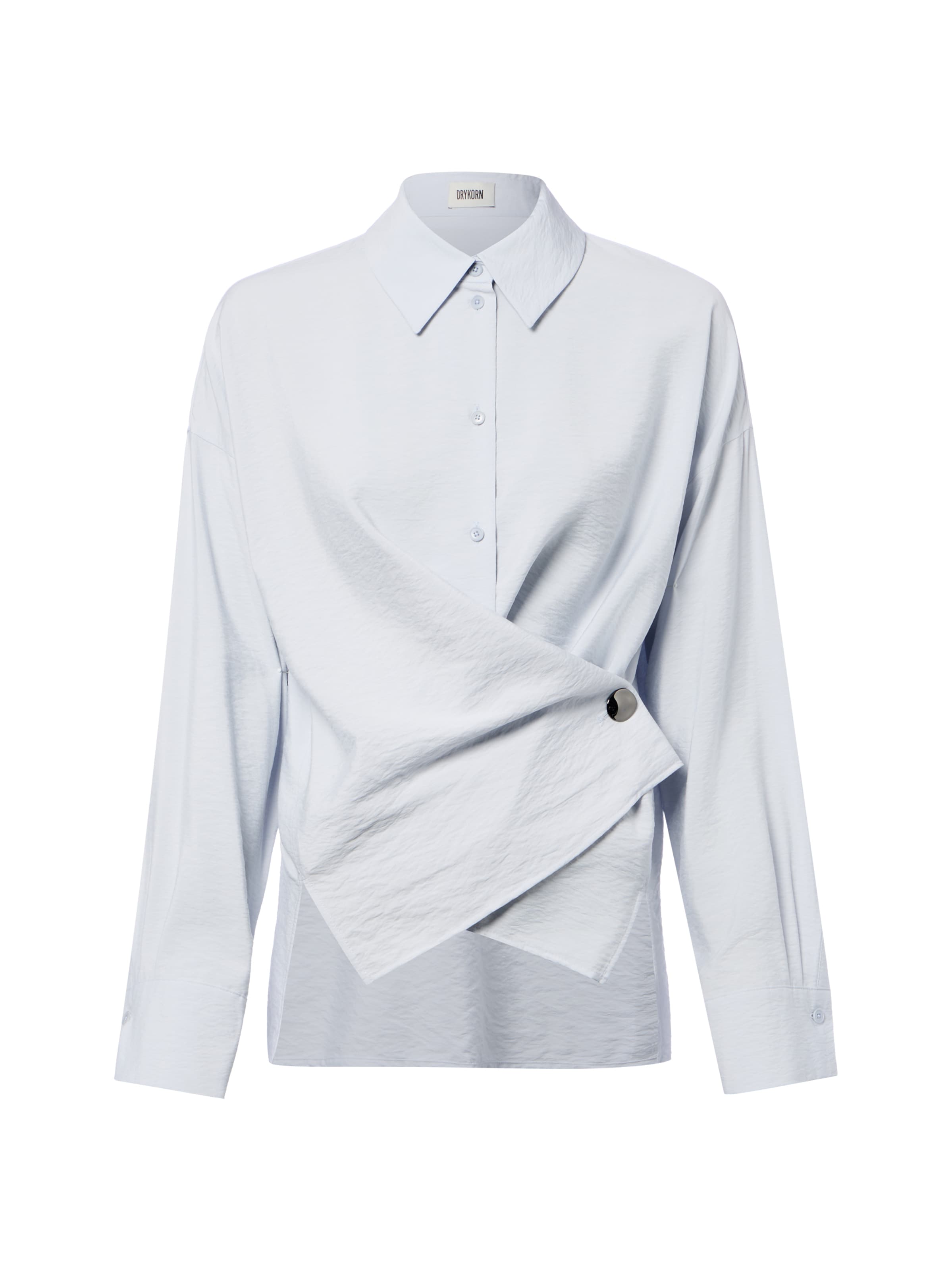 Chemisier 'Cloelia' DRYKORN en bleu : devant
