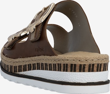 Mule Rieker en marron