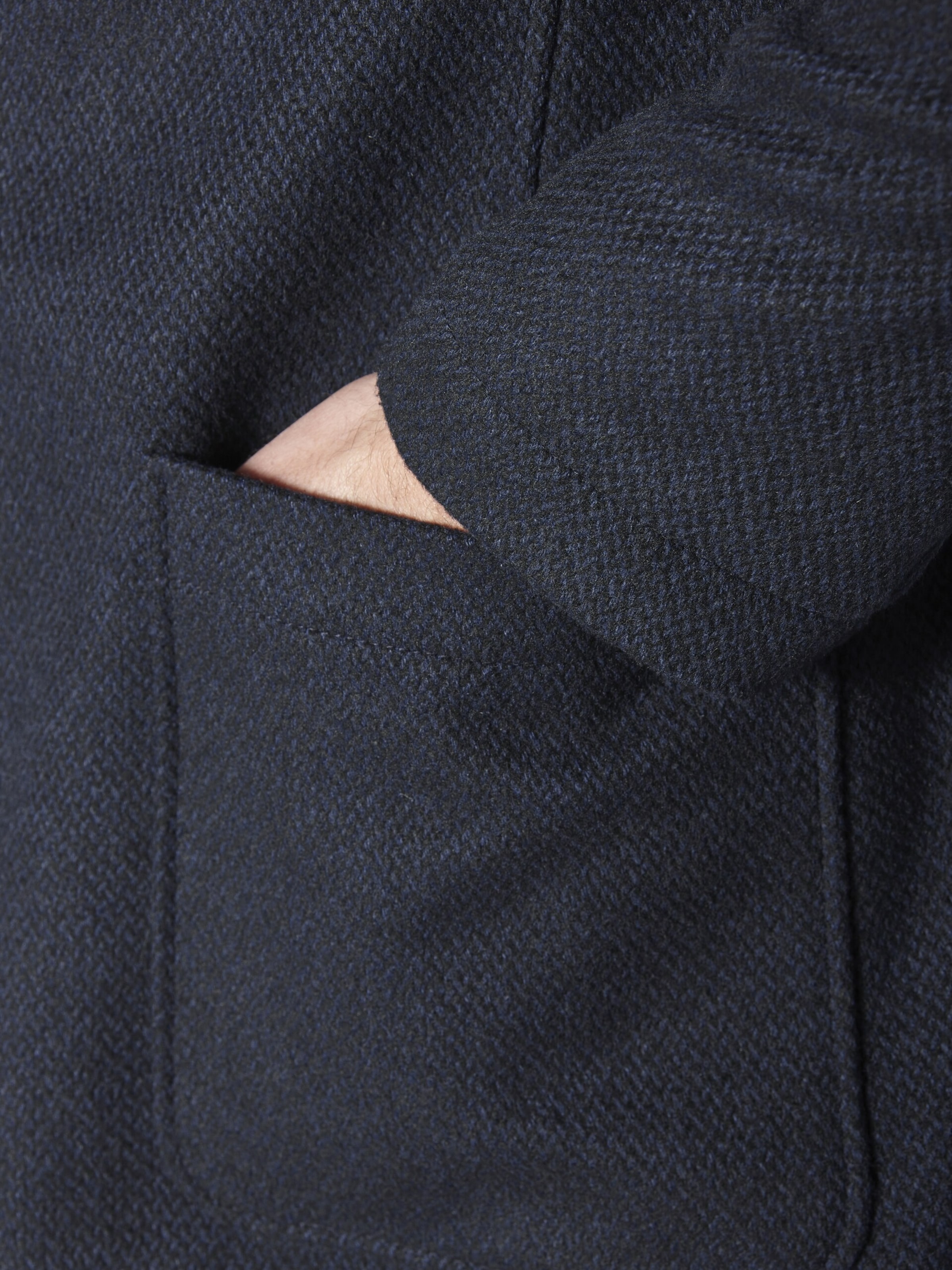 BABISTA Between-Seasons Coat 'Rigelli' in Blue