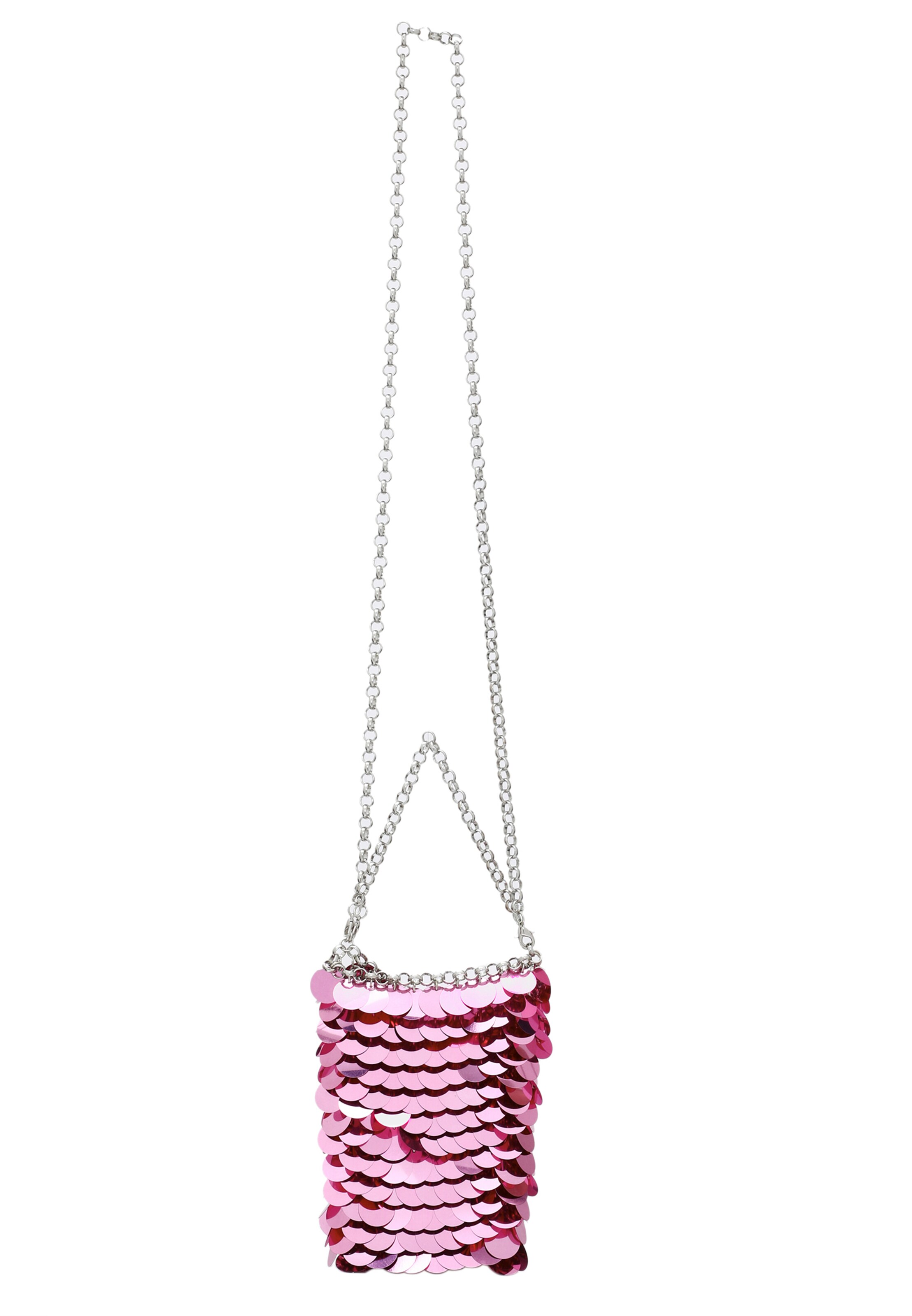 Koosh Handbag in Pink: front
