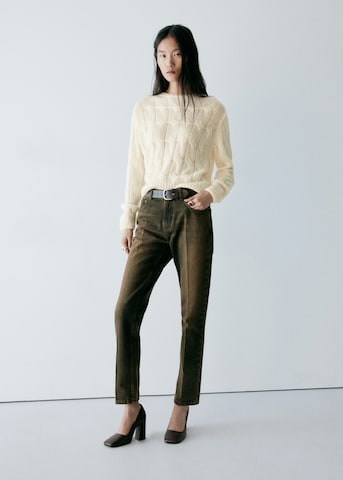 MANGO Trui 'GUSTOSO' in Beige