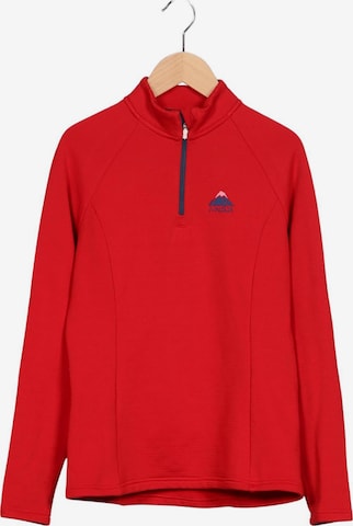 Maloja Sweatshirt & Zip-Up Hoodie in M in Red: front
