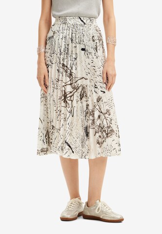 Desigual - Falda en blanco
