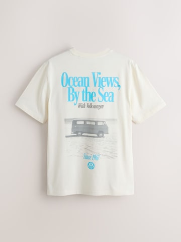 T-Shirt Next en blanc