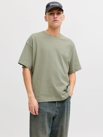 JACK & JONES - Camiseta de fútbol 'montauk' en verde: frente