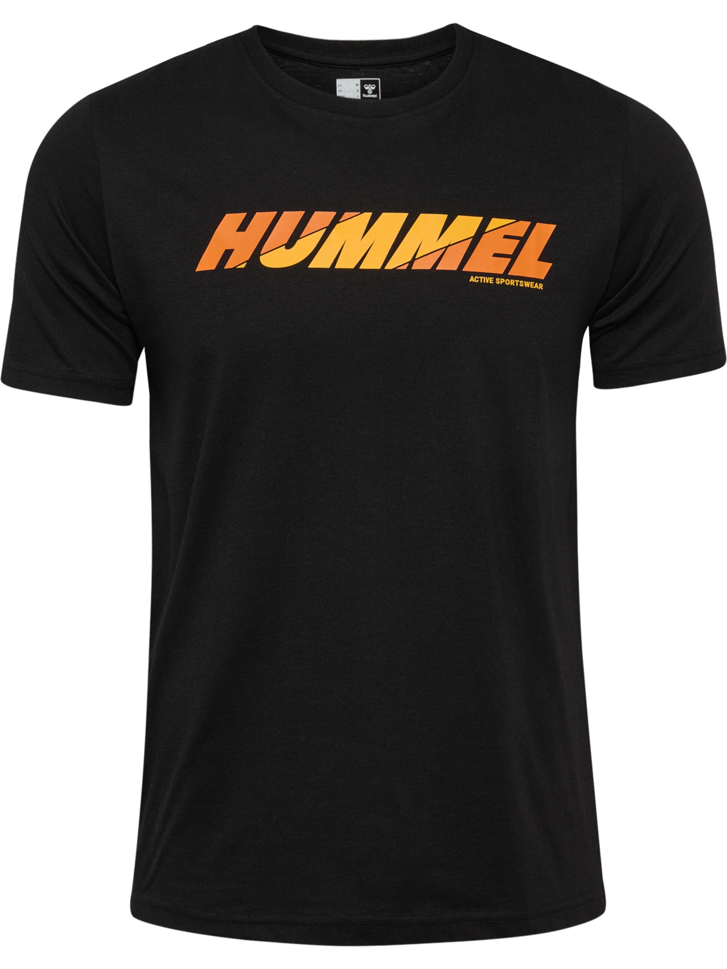 Hummel Shirt in Zwart: voorkant