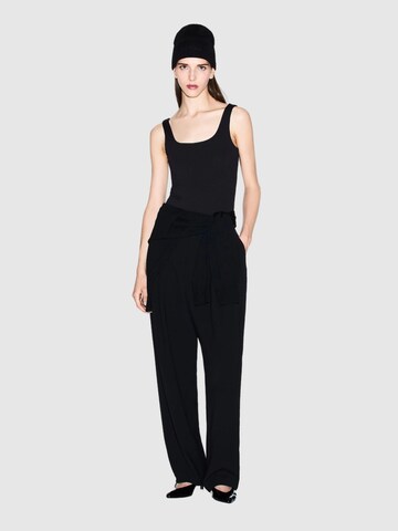 ARMANI EXCHANGE Lużny krój Spodnie 'XW000942' w kolorze czarny