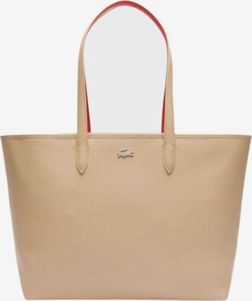 LACOSTE - Shopper 'Lacoste Sac Cabas Anna Viennois Grenadine' em bege: frente