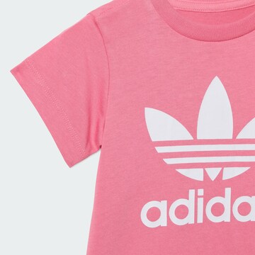 T-Shirt 'Trefoil' ADIDAS ORIGINALS en rose