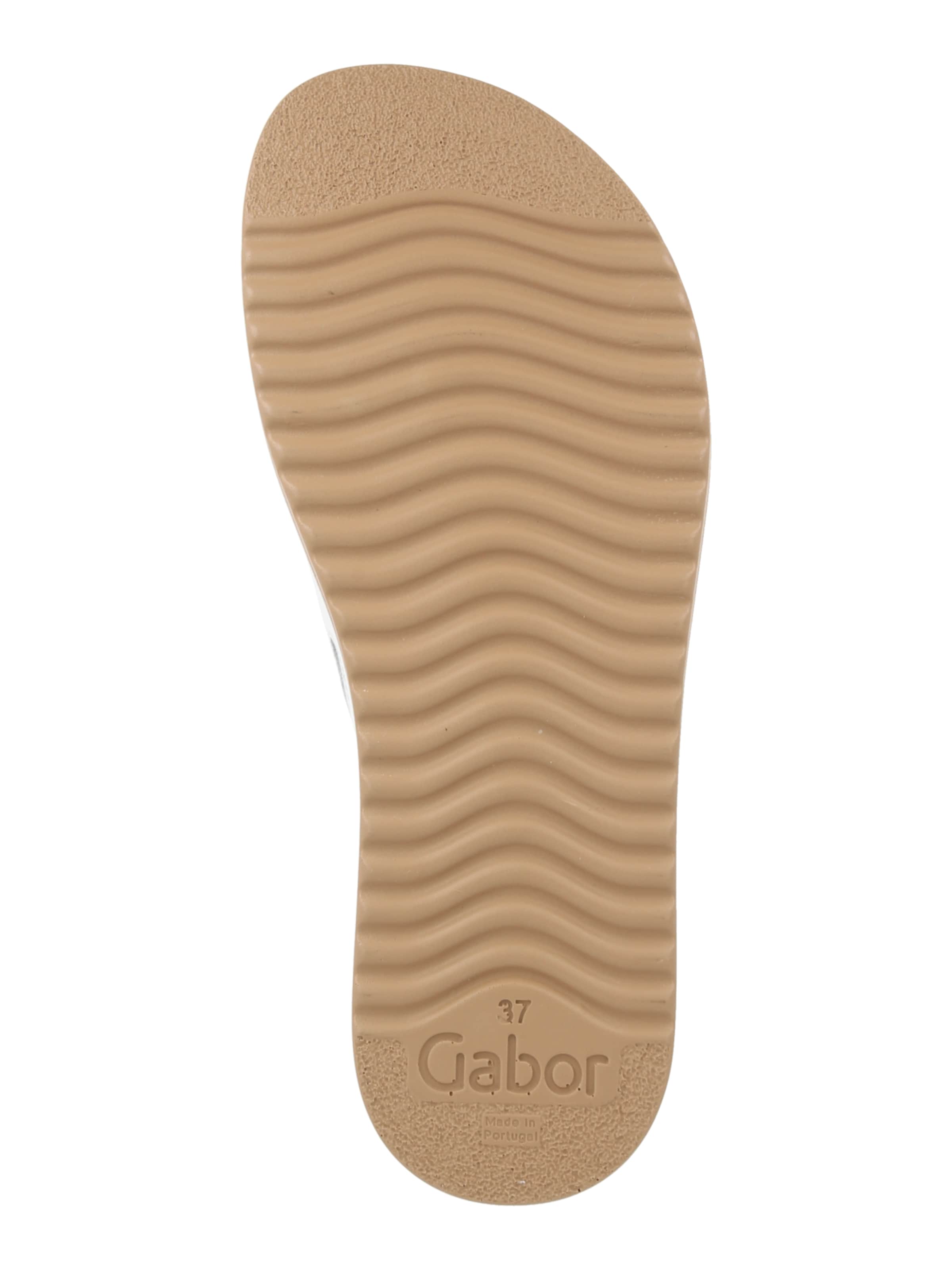 GABOR Pantolette i vit