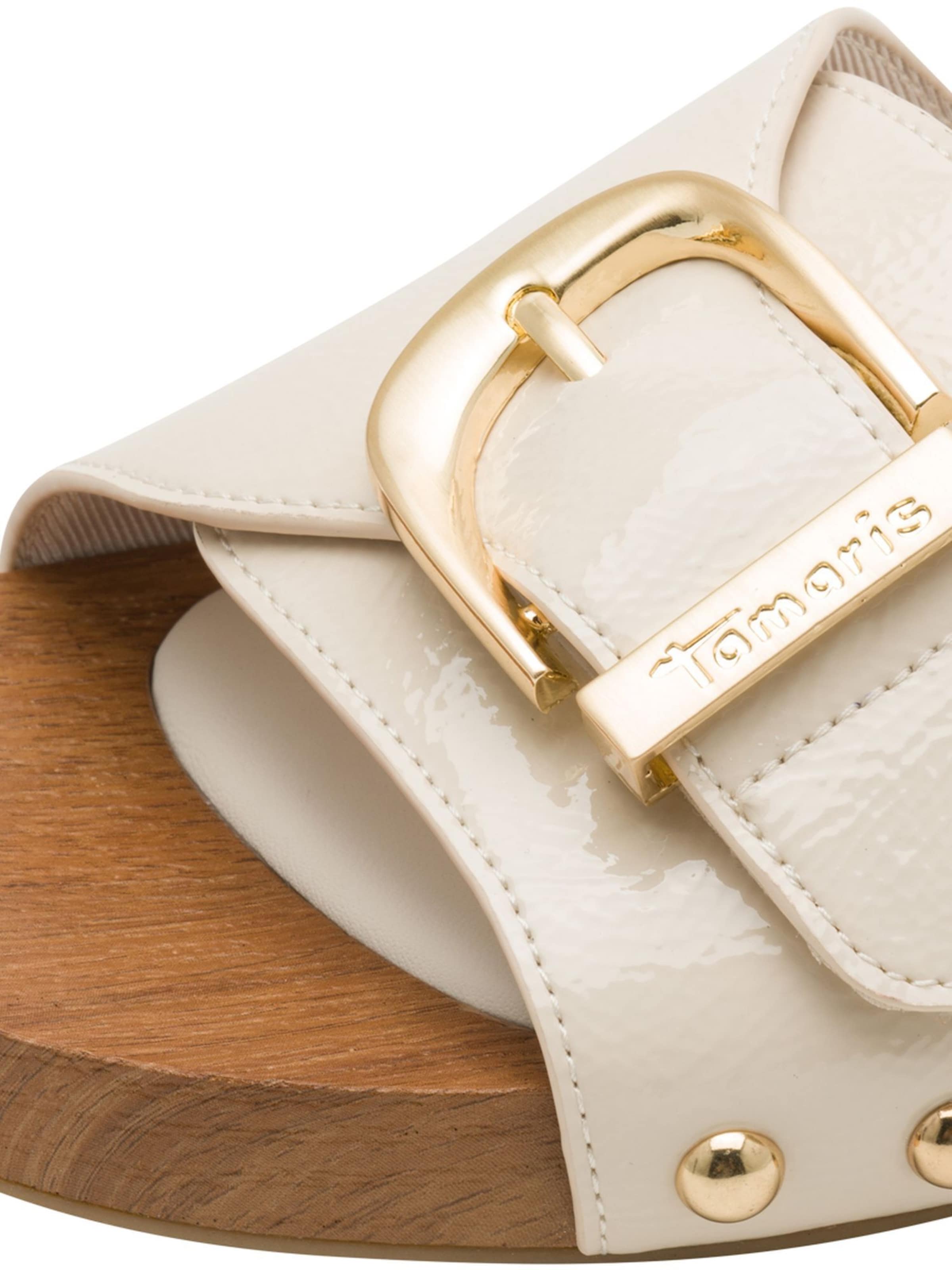 Tamaris Mules in Beige