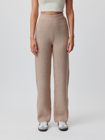 LeGer by Lena Gercke Regular Trousers 'Ela' in Beige: front