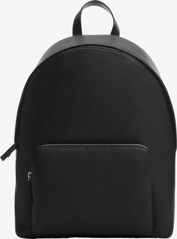 MANGO MAN Rucksack 'Camden' in Schwarz: predná strana