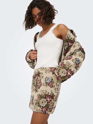 JDY - Falda 'JDYFLOLA' en beige