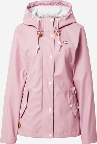 Ragwear Between-Season Jacket 'MARGGE' in Pink: front