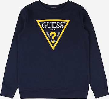 Sweat GUESS en bleu : devant