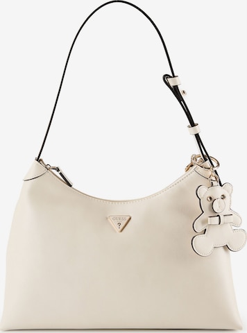Sac bandoulière 'Kassie' GUESS en blanc : devant