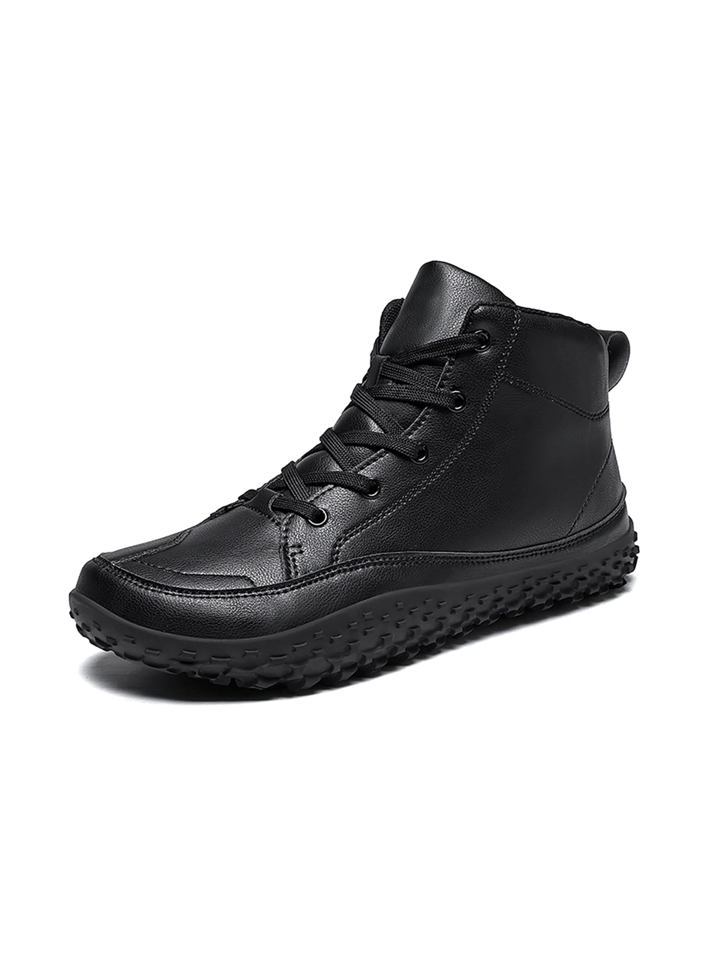 DOTALES Schnürstiefel 'DOTALES - Haven Barfußschuhe'‌‌‌‌ in Schwarz