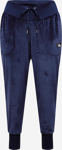 ADIDAS PERFORMANCE Спортен панталон в синьо: отпред