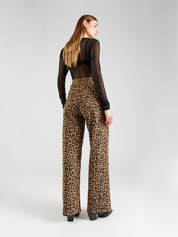 SISTERS POINT Wide Leg Jeans 'OWI' in Beige