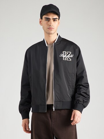 Karl Lagerfeld Демисезонная куртка в Черный: спереди