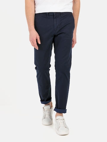 CAMEL ACTIVE Slim fit Chino Pants in Blue: front