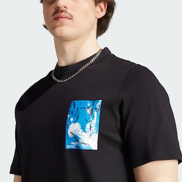 T-Shirt 'Adventure Graphic' ADIDAS ORIGINALS en noir