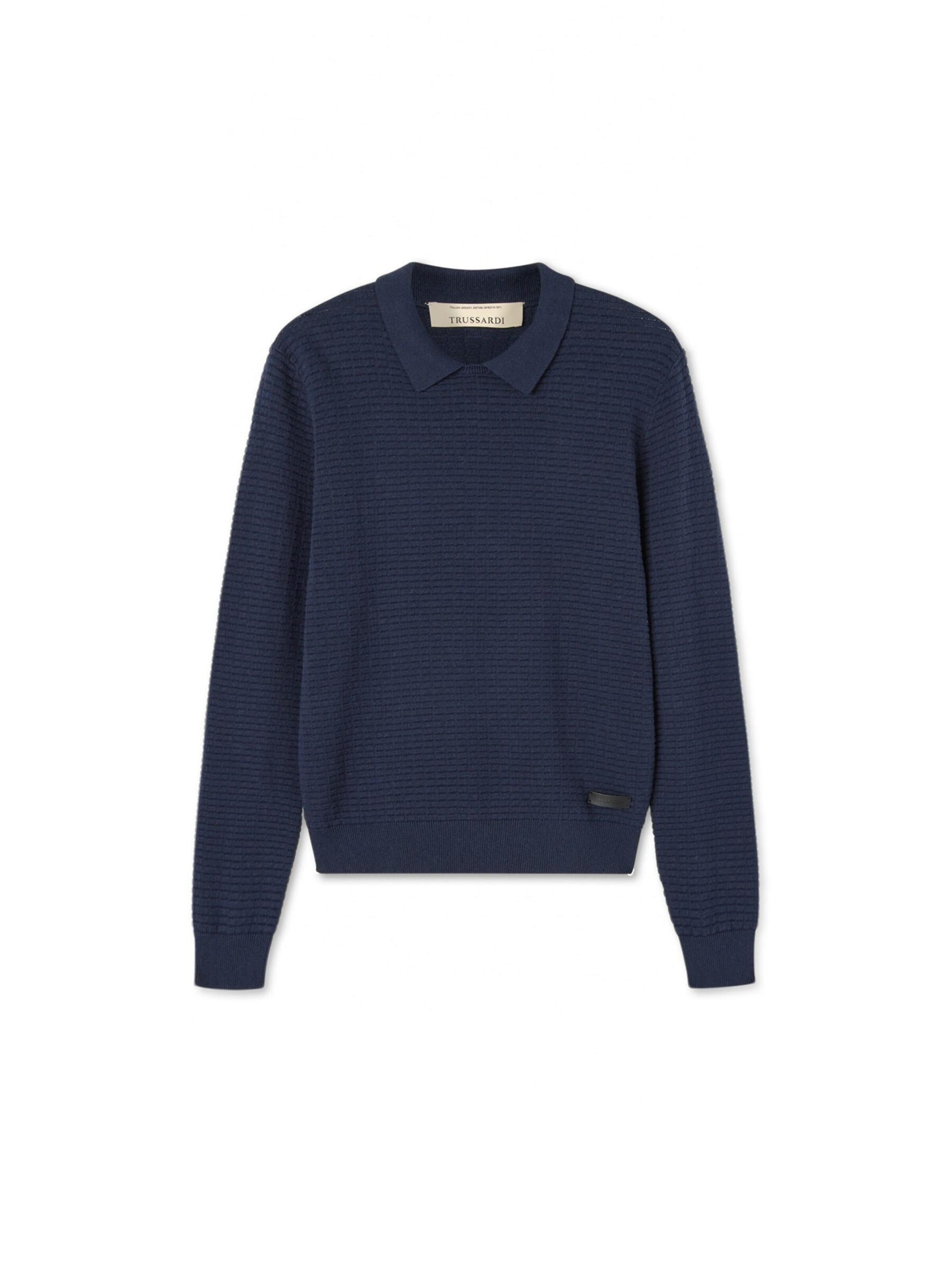 Pullover di Trussardi in blu: frontale