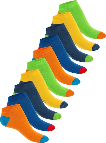 footstar Füßlinge 'Color Pop' in Mischfarben: Vorderseite