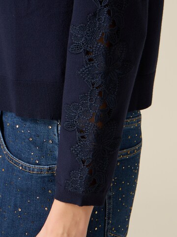 Cardigan oltre en bleu