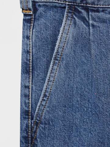 Pull&Bear Loosefit Jeans in Blauw