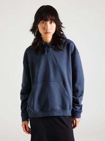 WEEKDAY Sweatshirt in Blau: predná strana