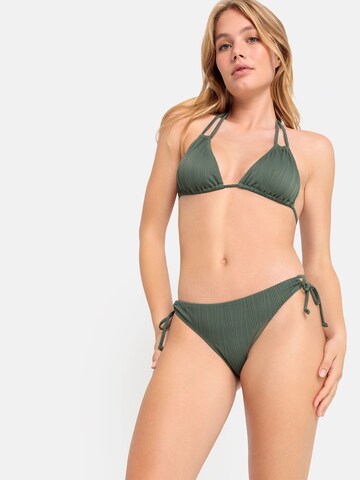 Triangolo Bikini 'Egitura' di LSCN by LASCANA in verde: frontale