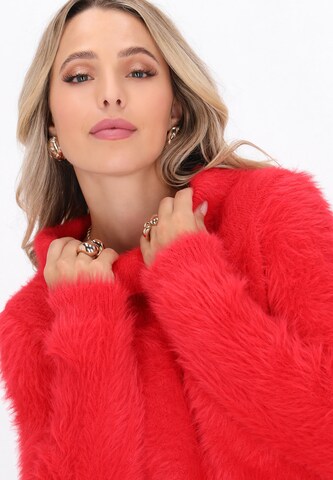 Pull-over faina en rouge