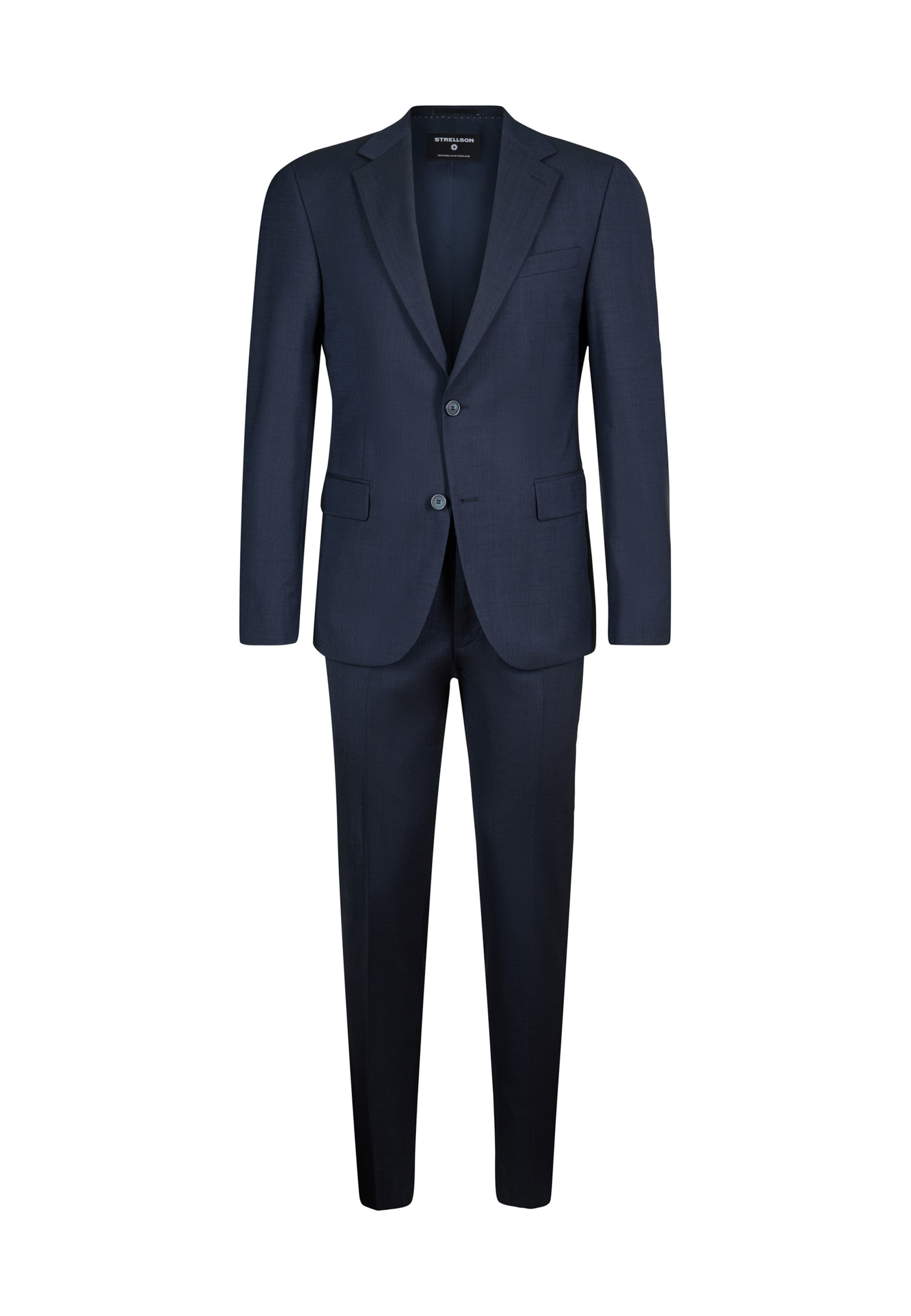 Coupe slim Costume STRELLSON en bleu : devant