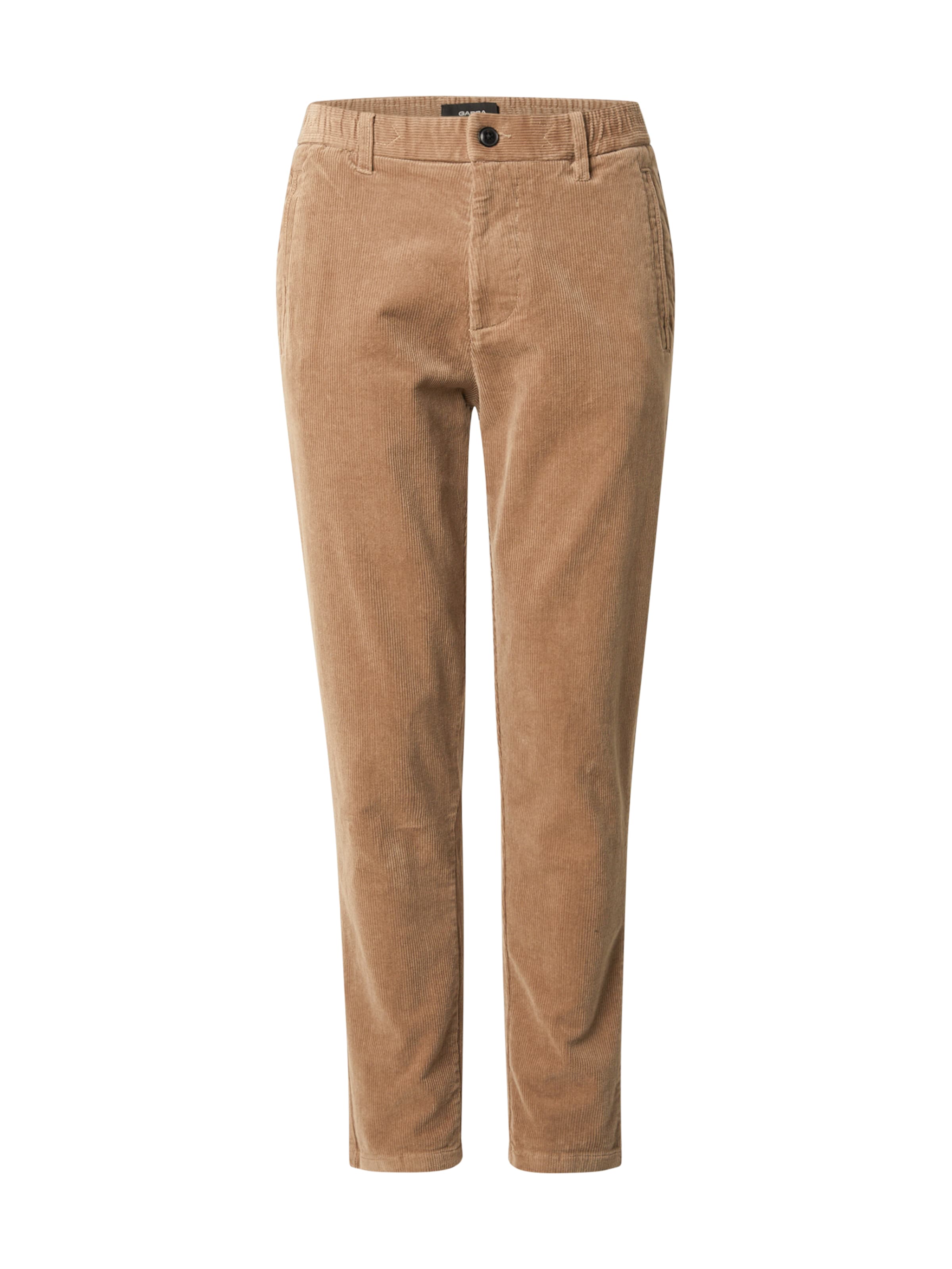 GABBA Tapered Bukser 'Monza Nolo' i beige: forside