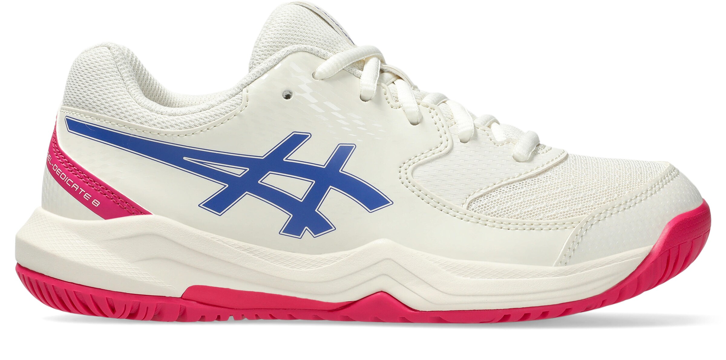 ASICS Sportschuh 'Dedicate 8' in Weiß