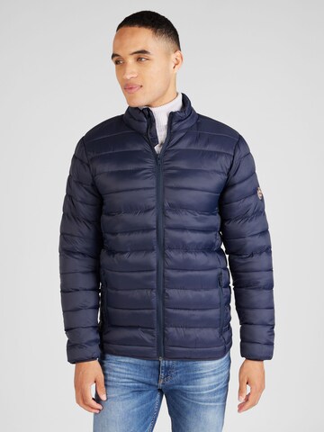 Kronstadt Between-Season Jacket in Blue: front