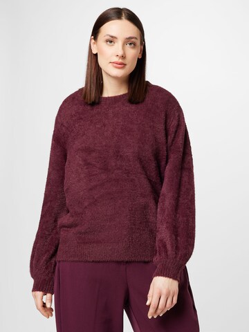 SAMOON Sweater in Red: front