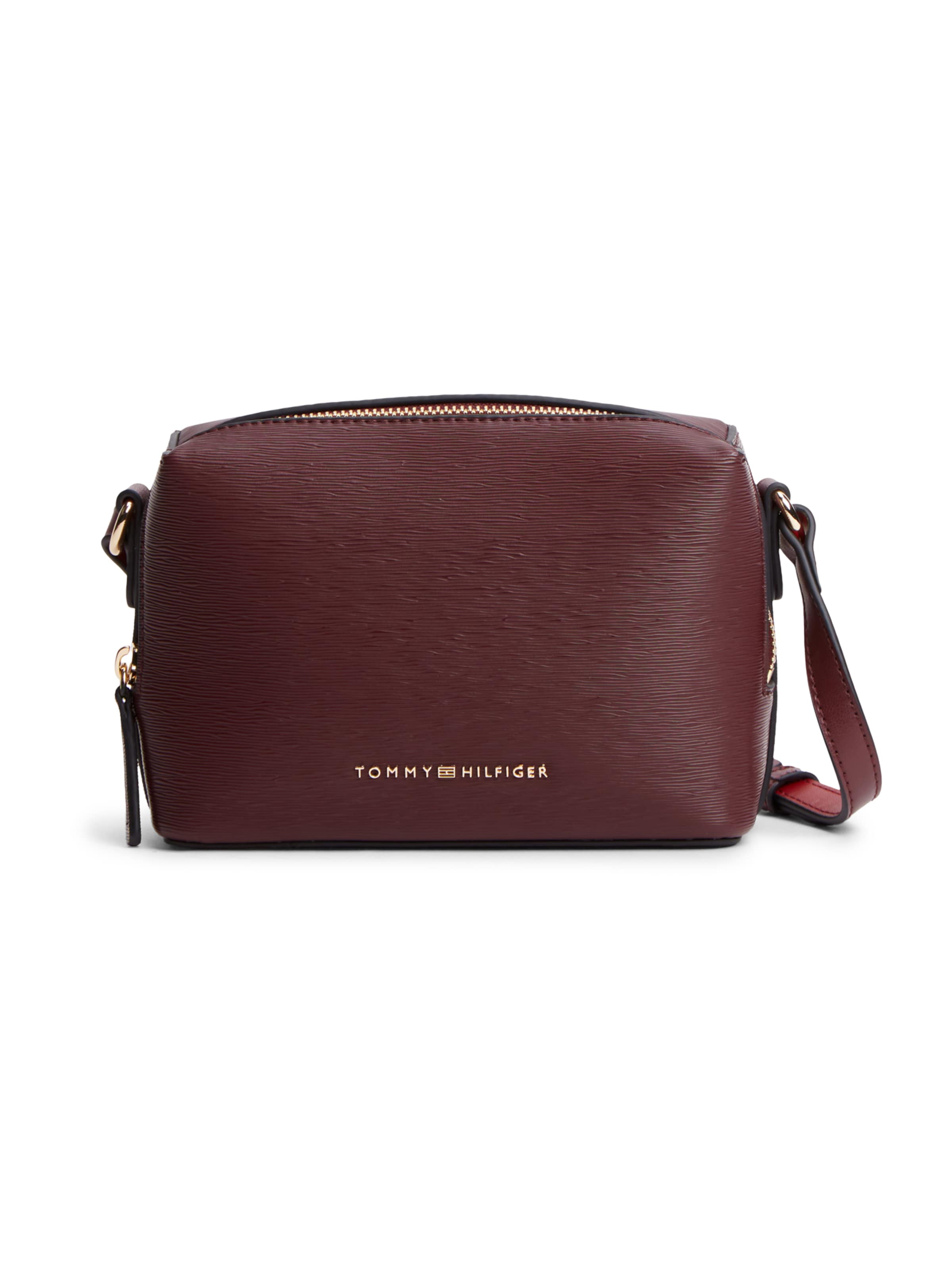 TOMMY HILFIGER Torba za čez ramo | rdeča barva: sprednja stran