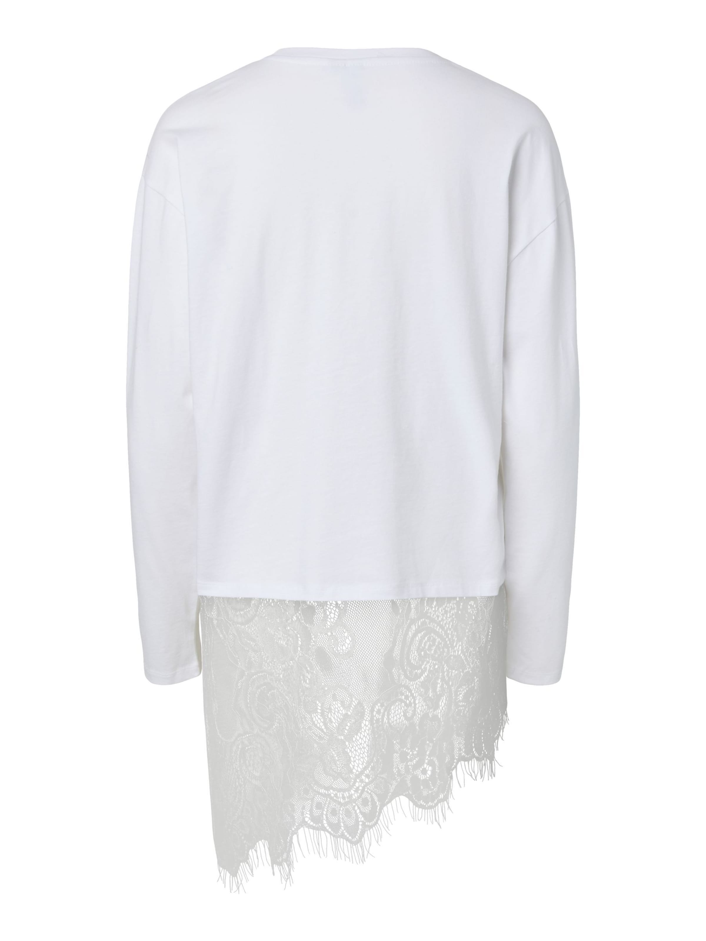 PIECES Shirt 'PCMave' in Weiß