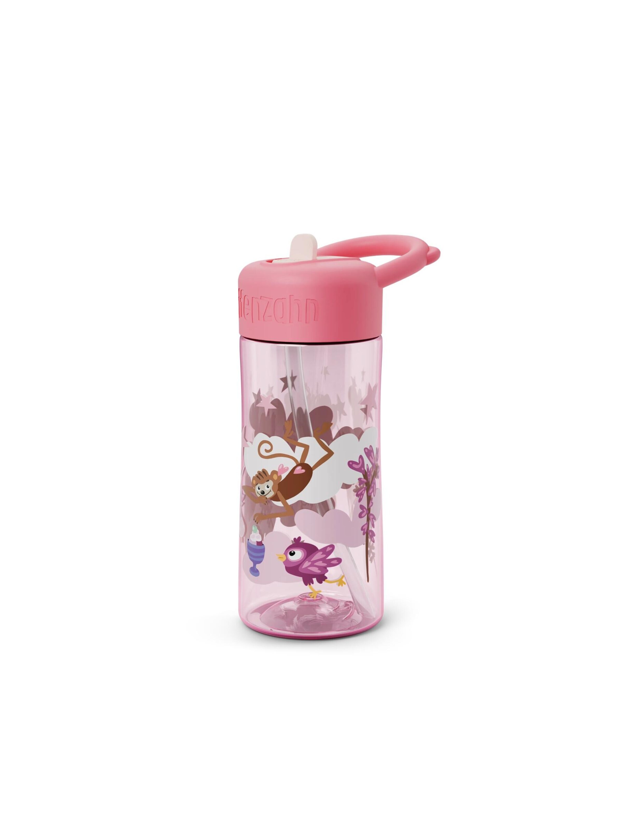 Affenzahn Drinking Bottle 'Trinkflasche Trinkflasche' in Pink: front