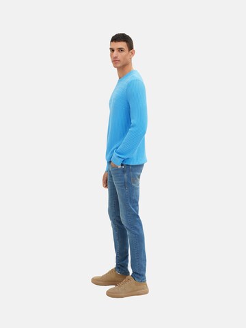 TOM TAILOR Slimfit Jeans 'Troy' in Blau