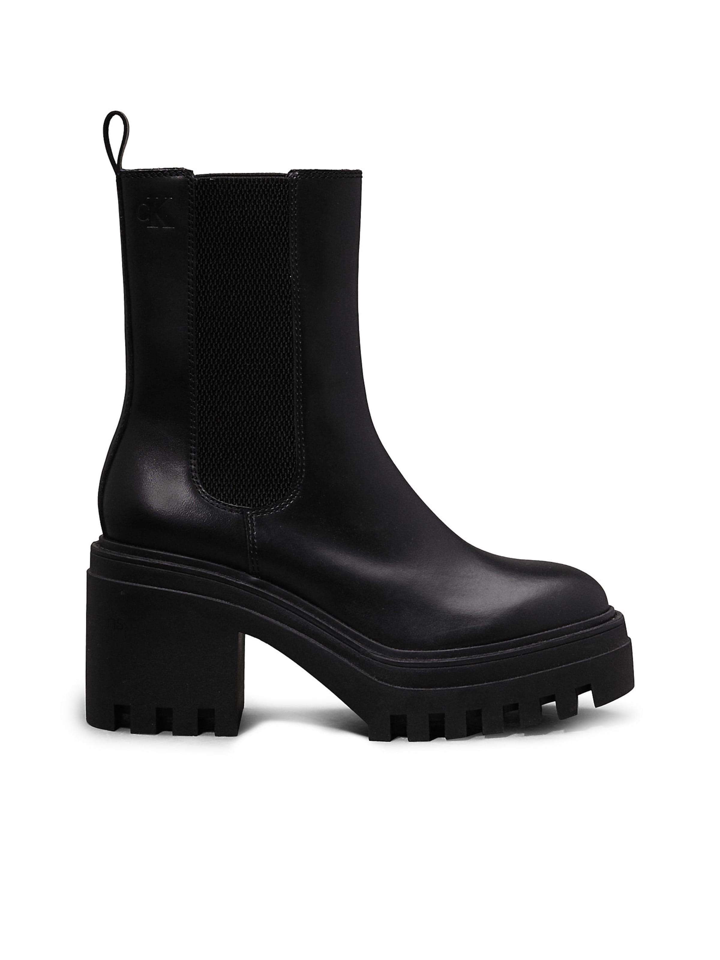 Calvin Klein Chelsea Boots 'Chunky' in Schwarz